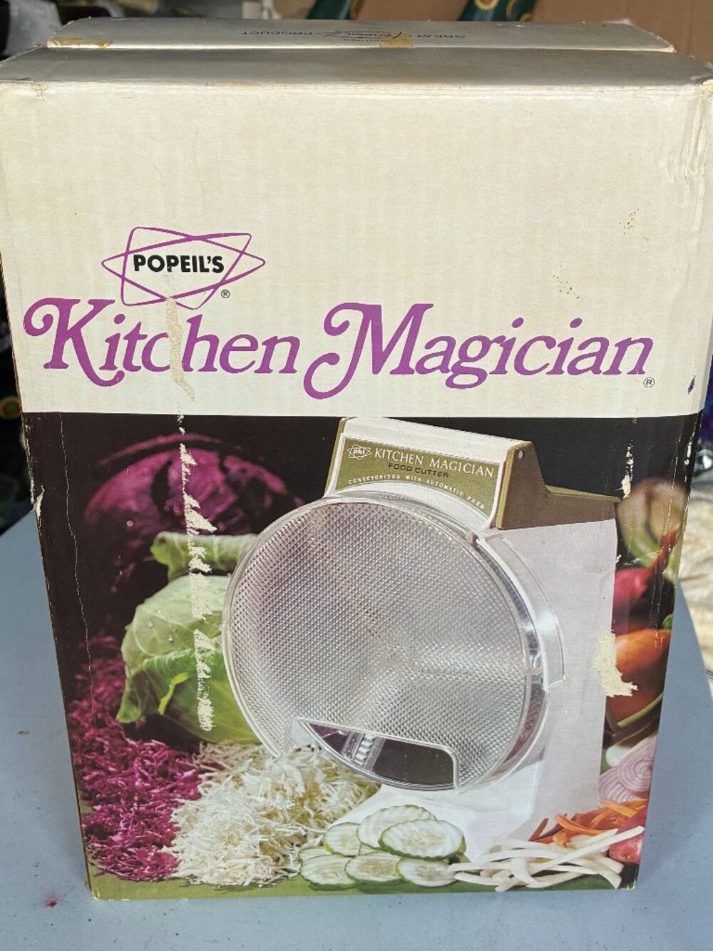 Kitchen Magician Veggie Slicer Countertop  New in Box Vintage